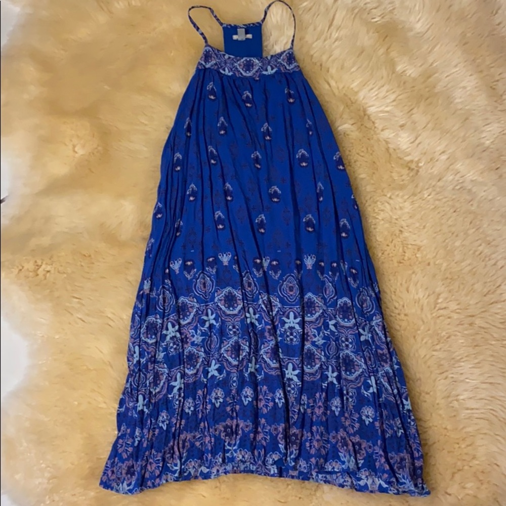 Open back summer dress